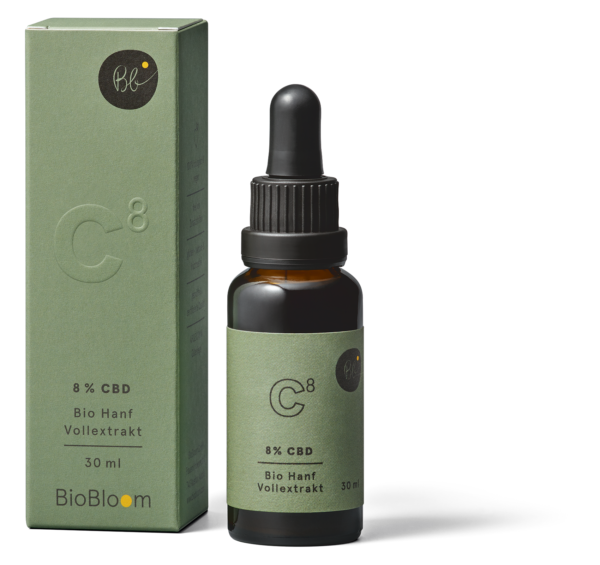 BioBloom Bio CBD Olaj NaturalEIGHT - Image 2