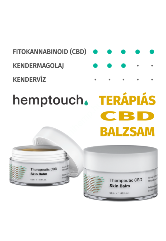 TERÁPIÁS CBD BŐRBALZSAM / Therapeutic CBD Skin Balm (50 ml)