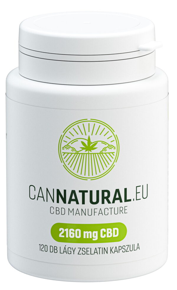 Cannatural CBD kapszula 120db - Kendertér