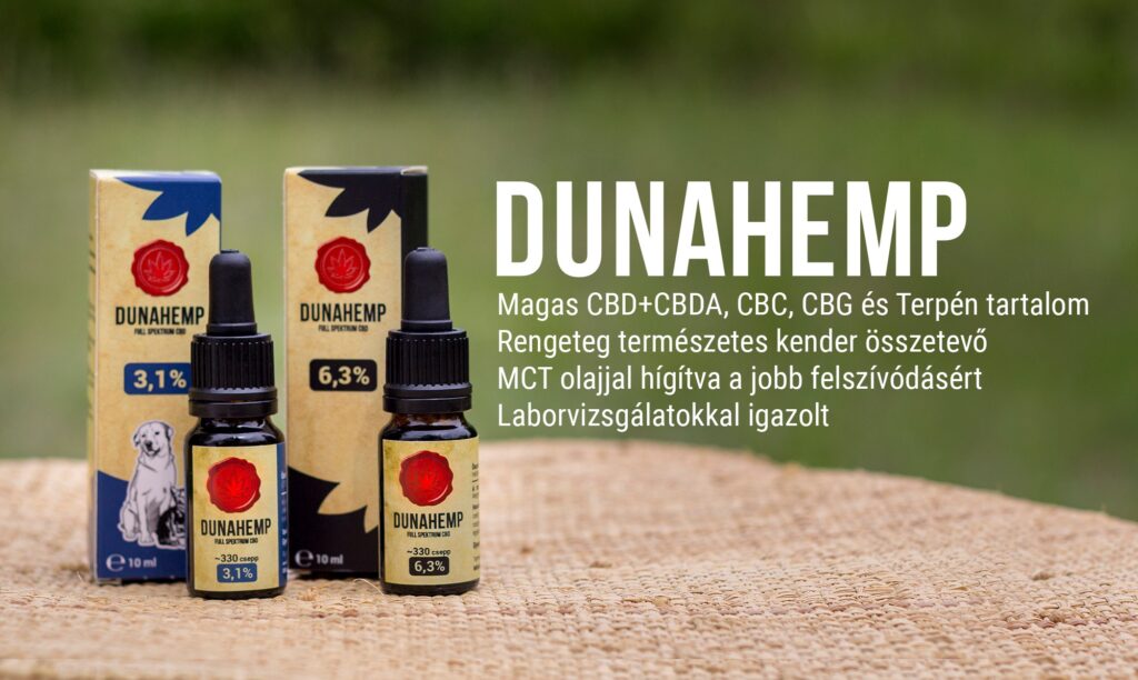 Kendertér - Dunahemp - CBD olajok