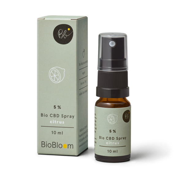 5% Bio CBD Spré – citrus 10ml