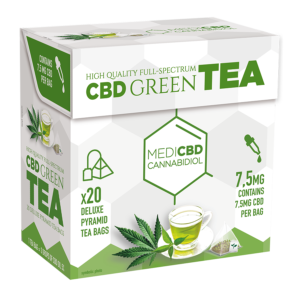 MediCBD zöld tea (doboz 20 teafilterrel) – 7.5mg CBD