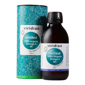Viridian Nutrition 100% Organikus Omega 3:6:9 Viridikid Olaj Gyermekeknek - kenderélelmiszer - Kendertér