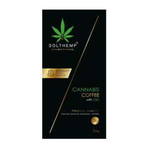 Solthemp® Cannabis Coffee / Espresso - Nespresso® kompatibilis kapszulában