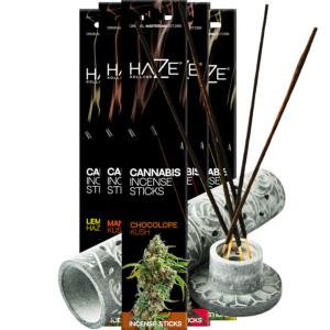 HaZe Chocolate Kush Illatú Kannabisz Füstölő