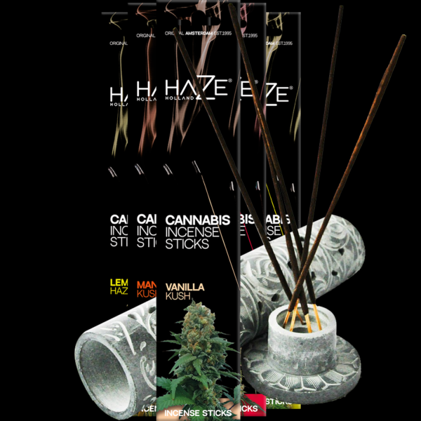 HaZe Vanilla Kush Illatú Kannabisz Füstölő