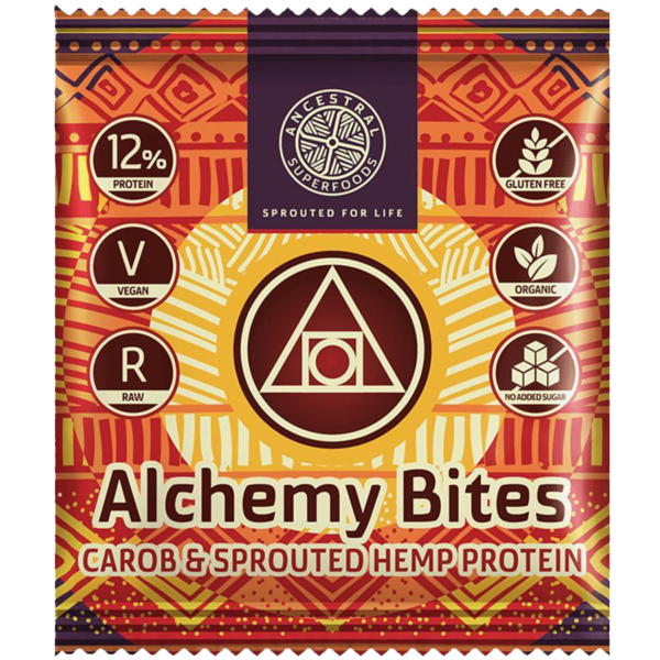 Ancestral Superfoods Alchemy Bites BIO Szuperélelmiszer 40g