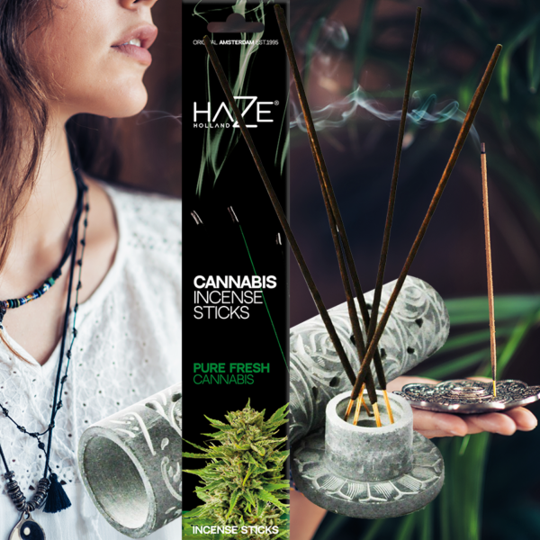 HaZe Pure Fresh Cannabis Leaves Illatú Kannabisz Füstölő