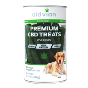 Aidvian Premium CBD Dog Treats – 150 mg (25 db)