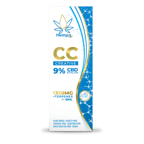 HEMPIT HEMP!TERP Creative 9% CBD Olaj Terpénekkel