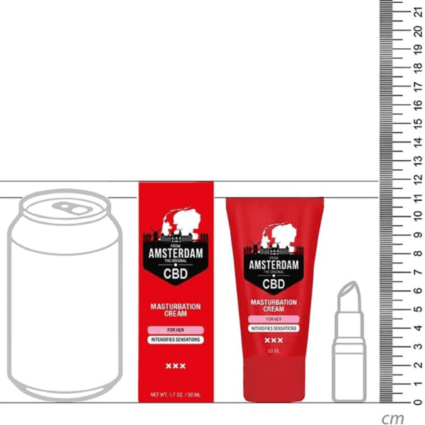 PHARMQUESTS - Original CBD from Amsterdam - Masturbation Cream for Her - 50 ml
