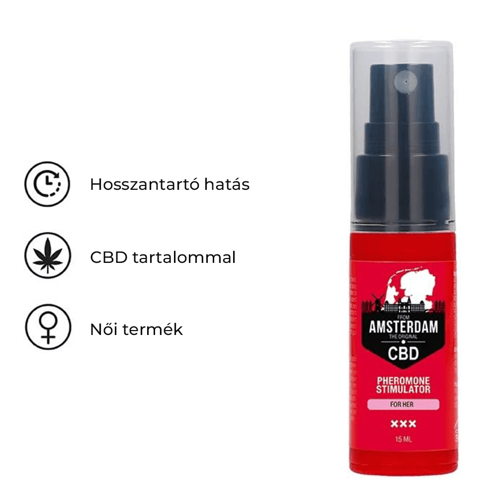 PHARMQUESTS - Original CBD from Amsterdam - Pheromone Stimulator for Her - 15 ml