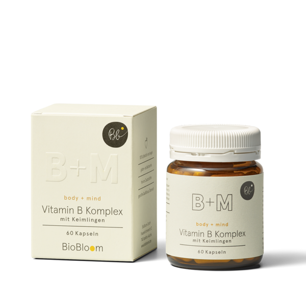 BioBloom B-vitamin komplex növényi csírákkal - Body + Mind