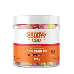 Orange County CBD - Eper gumicukor 800mg CBD 150g