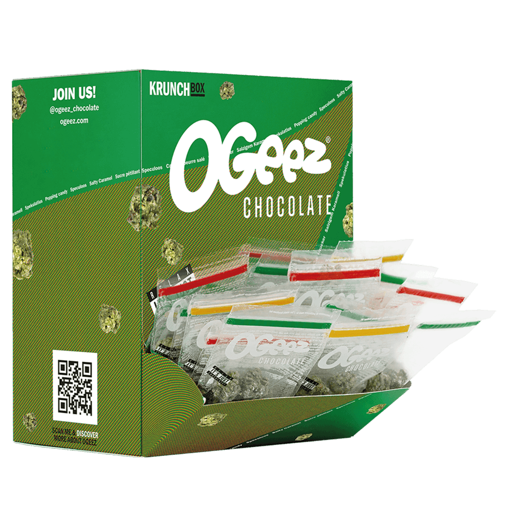 Ogeez kannabisz alakú csokoládé 10g