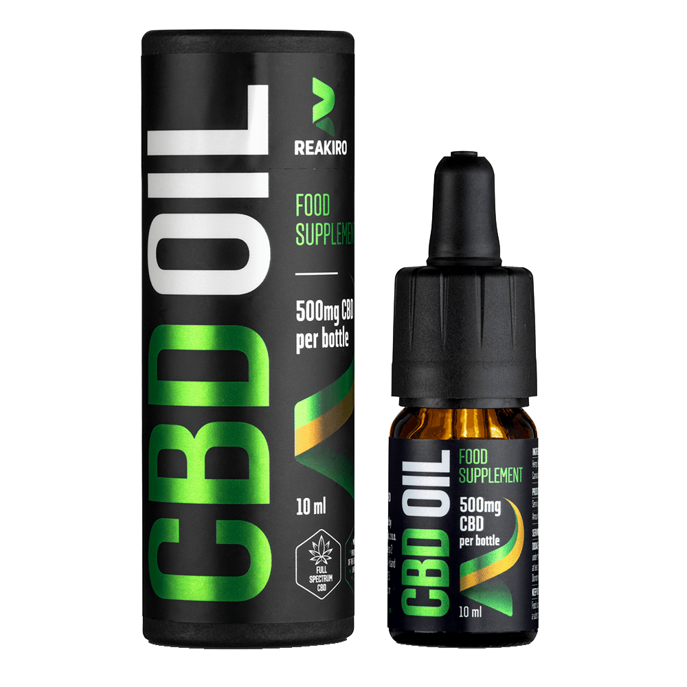Reakiro 5% CBD olaj 10ml
