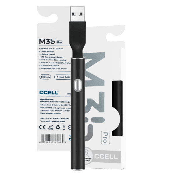 CCELL M3B Pro Vape Pen Battery Standard 510 Thread (fekete)