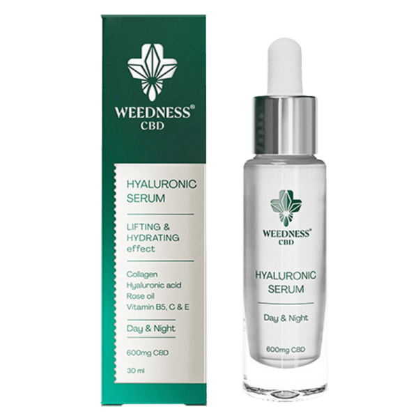 Weedness Hialuron Szérum 600mg CBD (30ml)