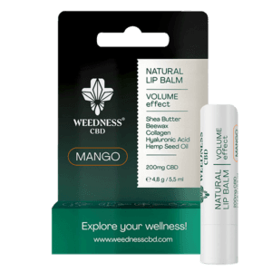 Weedness Mango Volumenhatású Ajakbalzsam 200mg CBD