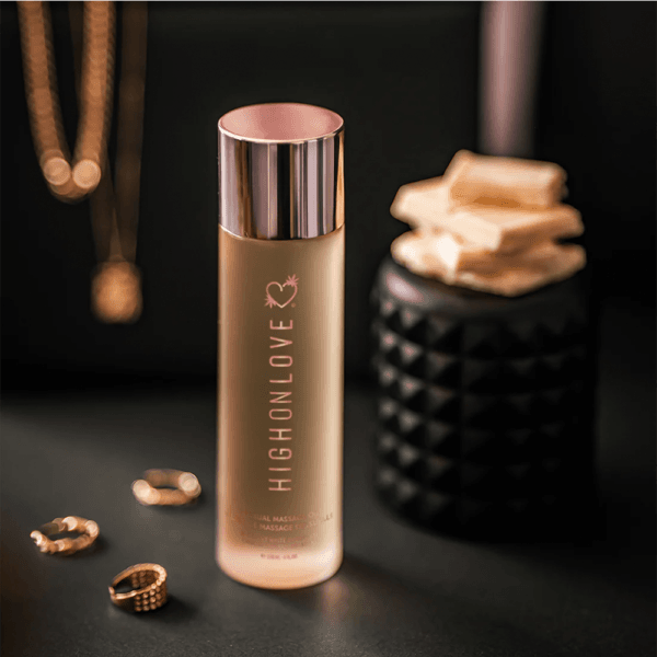 HIGHONLOVE - Érzéki Masszázsolaj 120ml (Tropical Sunset)