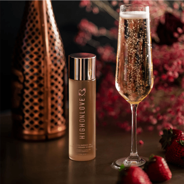 HIGHONLOVE - Érzéki Masszázsolaj 120ml (Tropical Sunset)