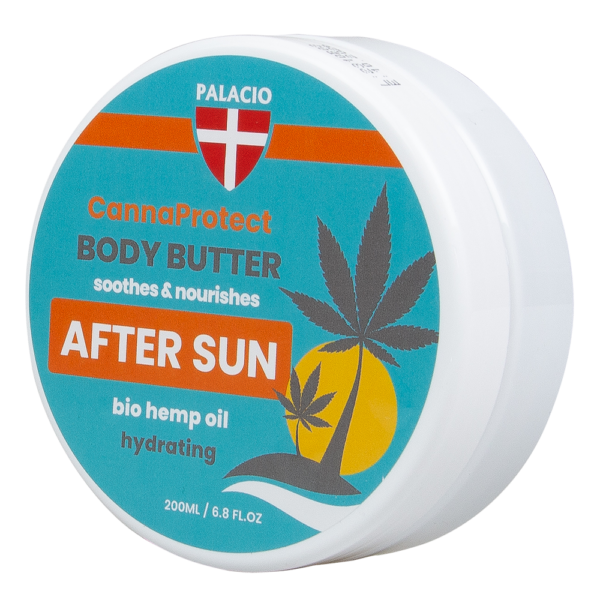 Palacio - CannaProtect Kannabiszolaj Tartalmú Napozás Utáni Testvaj (200 ml)