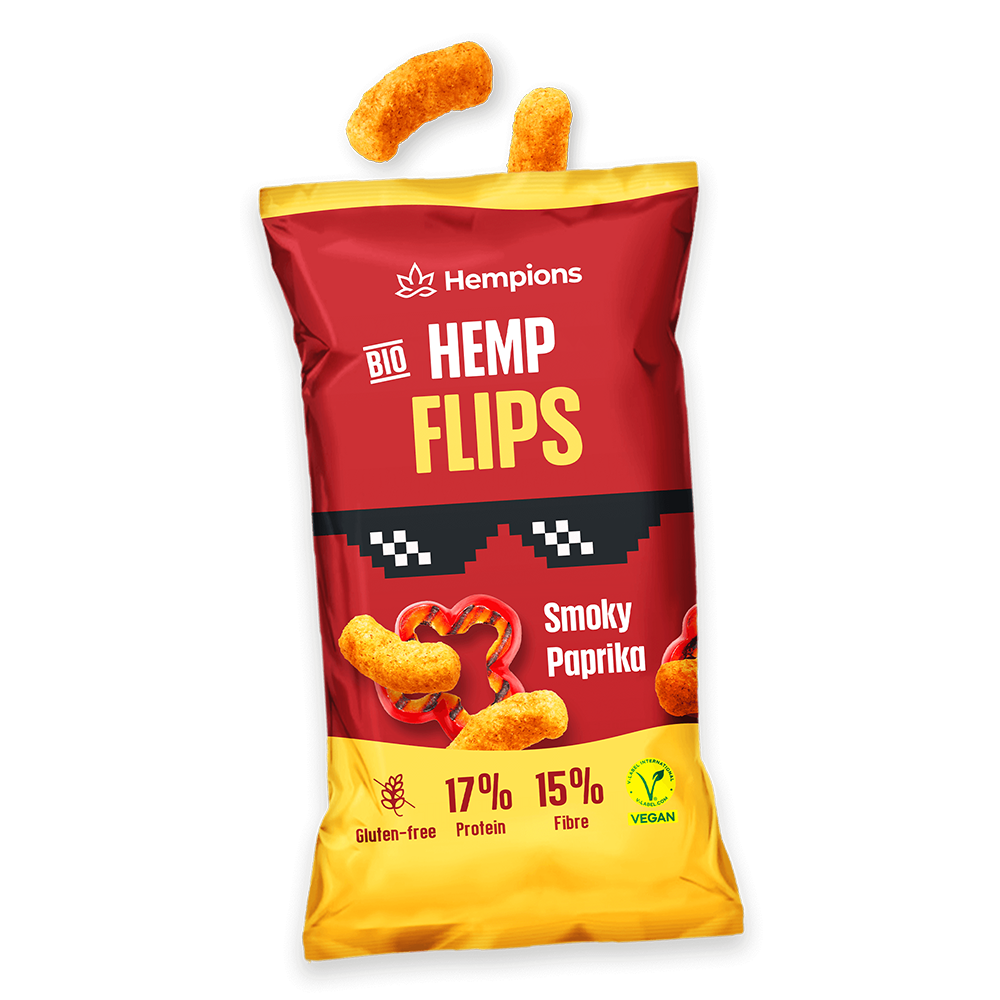 Hempions Hemp flips Smoky paprika 70g