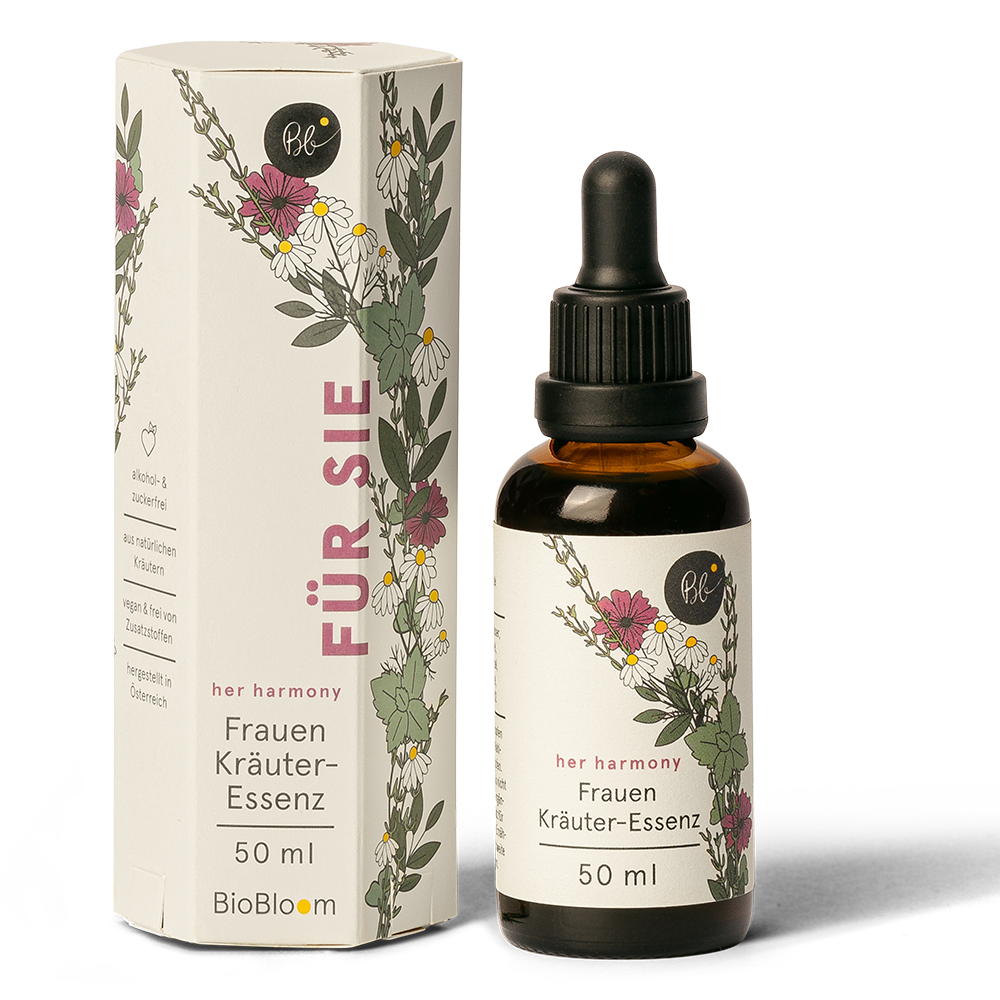BioBloom Női Gyógynövényesszencia - Her Harmony (50ml)