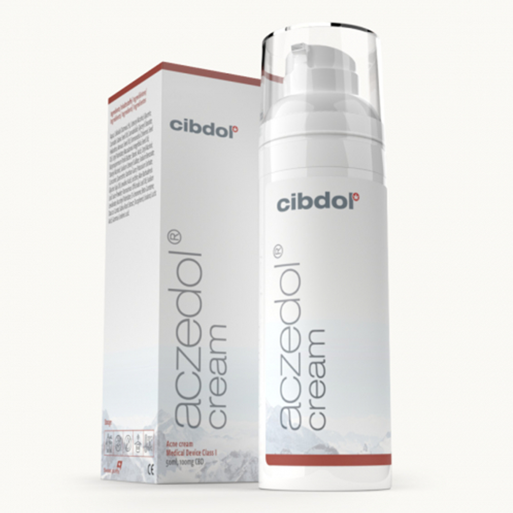 Cibdol Aczedol Anti-Acne krém 100mg CBD (50ml)