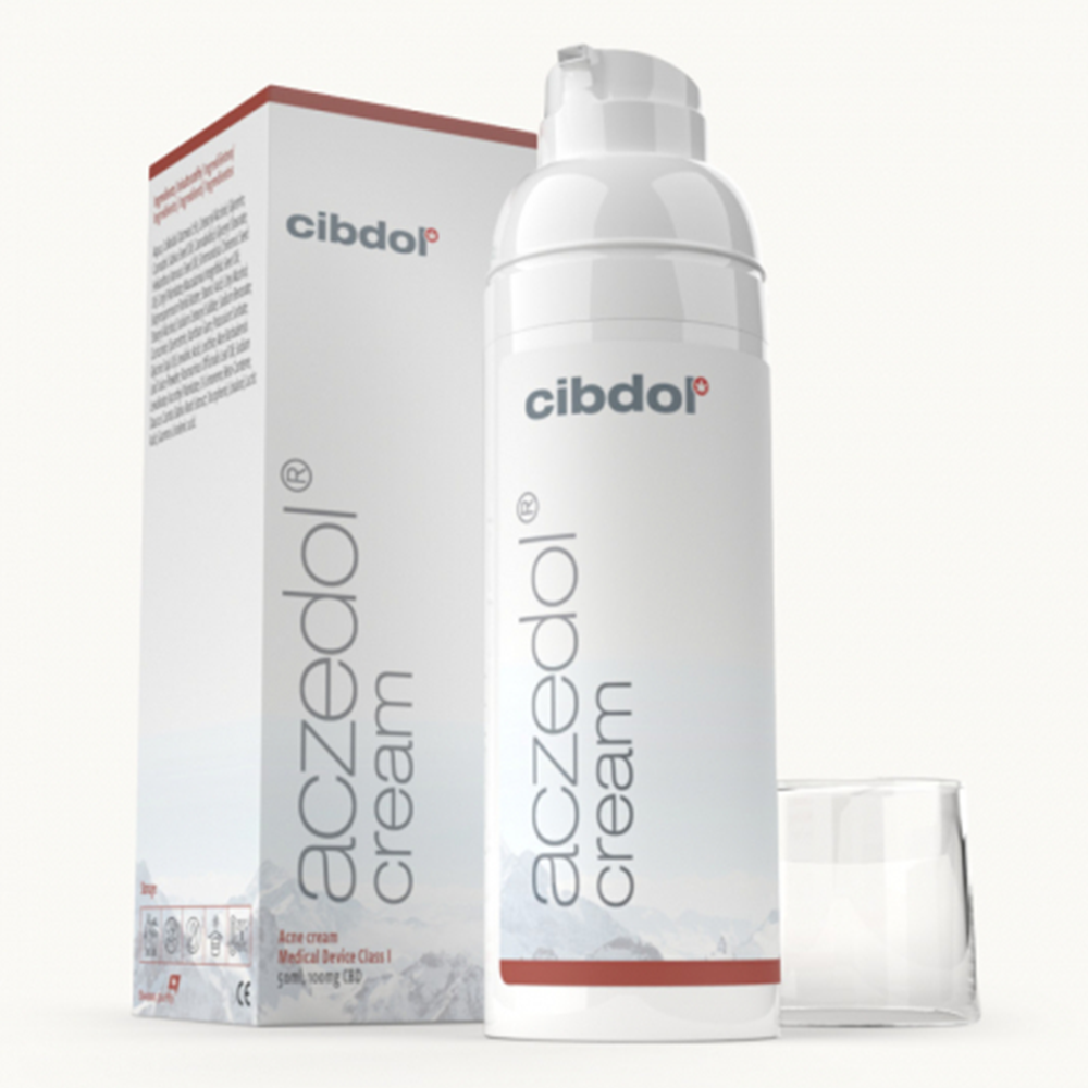 Cibdol Aczedol Anti-Acne krém 100mg CBD (50ml)