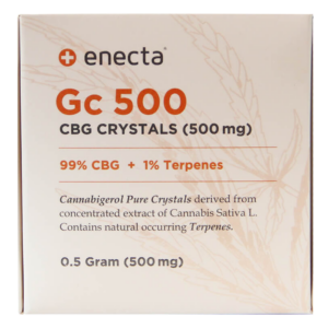 Enecta GC500 99% CBG Kristály + 1% Terpén (500mg)