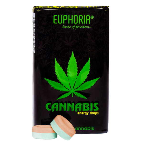 Euphoria Cannabis Mint Drops Energy (25 g)
