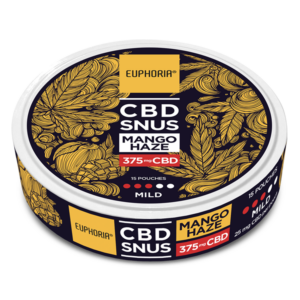 Euphoria CBD SNUS Mango Haze 375 mg