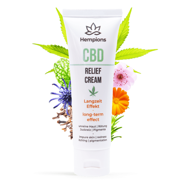 Hempions CBD Relief Krém 1110mg (50ml)