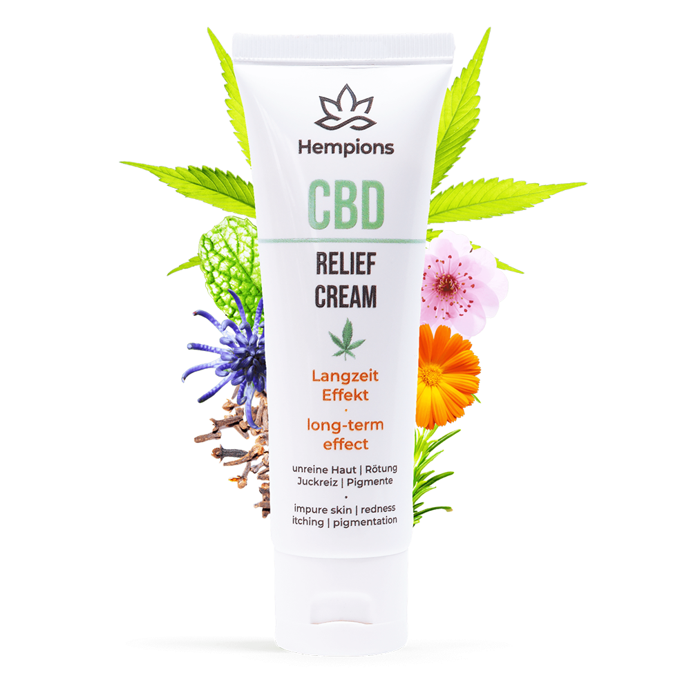 Hempions CBD Relief Krém 1110mg (50ml)