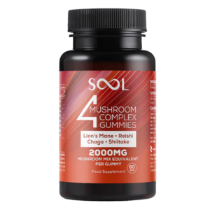 Reakiro SOOL 4 Gomba Komplex Gumicukor 2000mg (60db)
