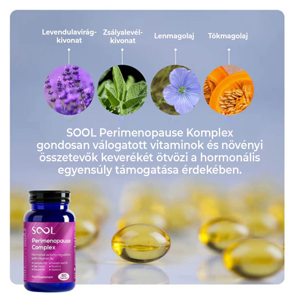 Reakiro - SOOL Perimenopauza Komplex kapszula (60 db)
