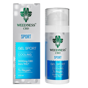 Weedness Cooling Gel Sport 3000mg CBD (100ml)