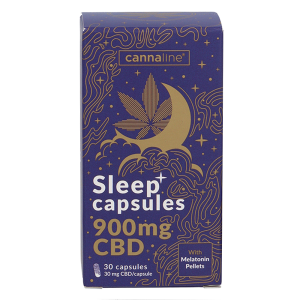 Cannaline CBD + CBN + Melatonin Kapszula 900 mg (30db)