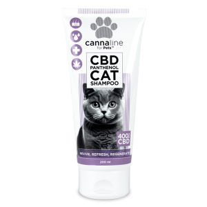 Cannaline Pets CBD Macskasampon Panthenollal 400mg CBD (200ml)
