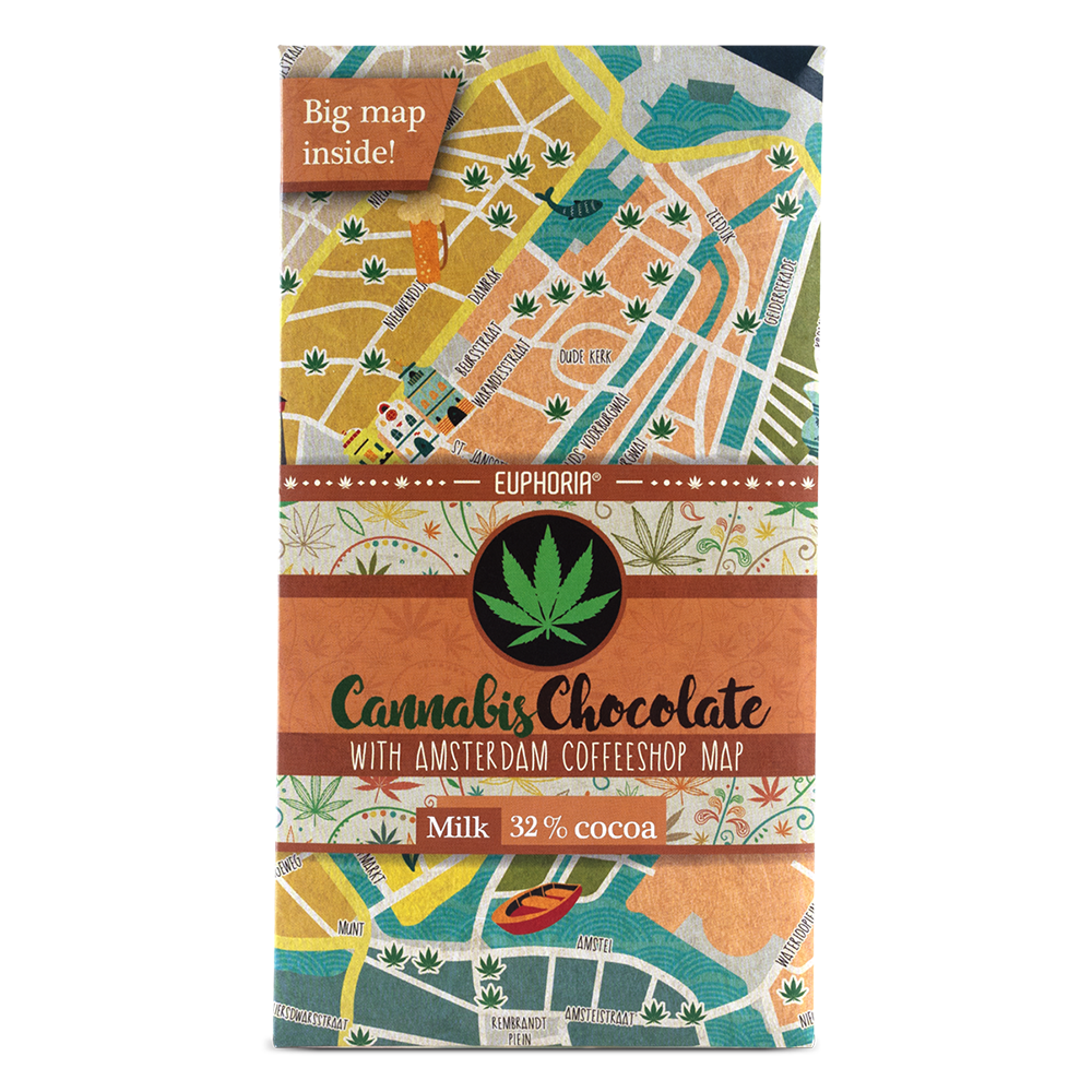 Euphoria Coffeeshop Kendermagos Tejcsokoládé (80g)