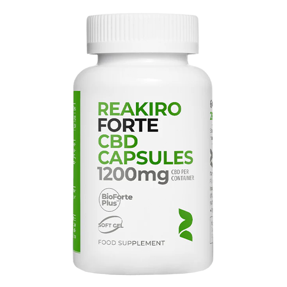 Reakiro Forte 1200mg nano CBD kapszula 60db