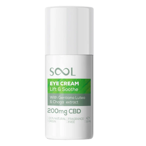 SOOL Lift & Soothe CBD szemkörnyék ápoló krém 200mg (15ml)