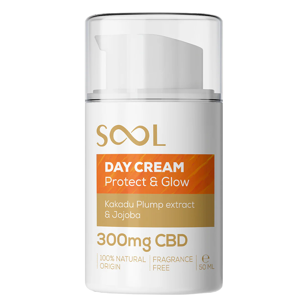 SOOL Protect & Glow CBD nappali krém 300mg (50ml)
