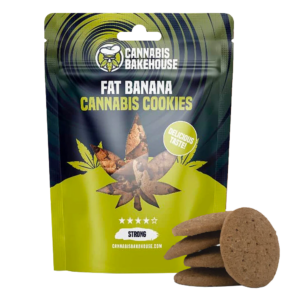 Cannabis Bakehouse Fat Banana Cannabis Cookies 115g
