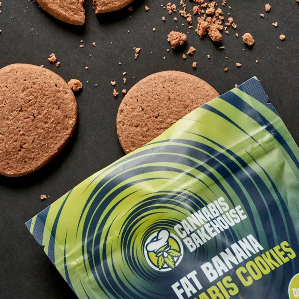 Cannabis Bakehouse Fat Banana Cannabis Cookies 115g