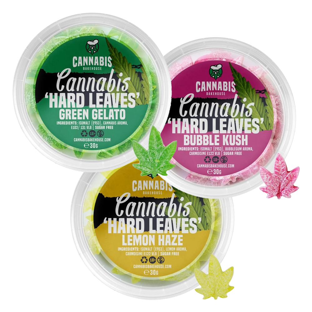Cannabis Bakehouse Sweets Cannabis Hard Leaves 30g