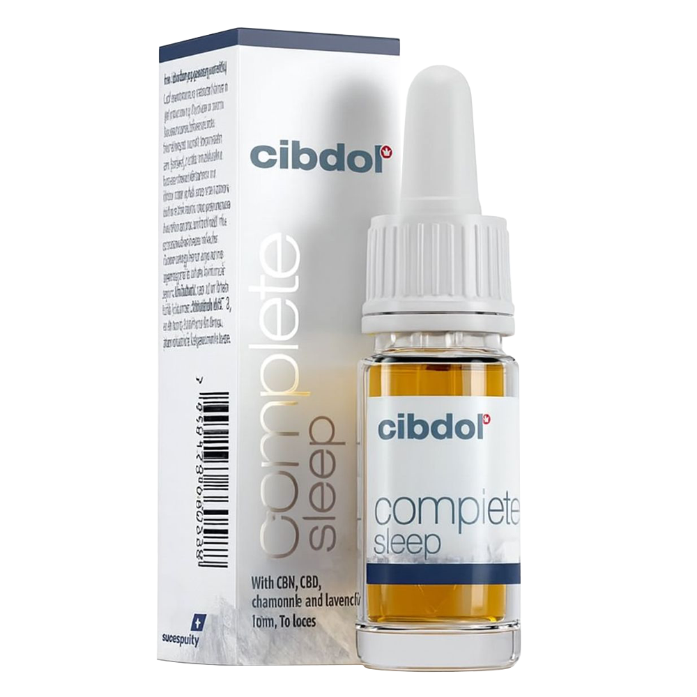 Cibdol Complete Sleep 5% CBN + 2,5% CBD Olaj (10ml)