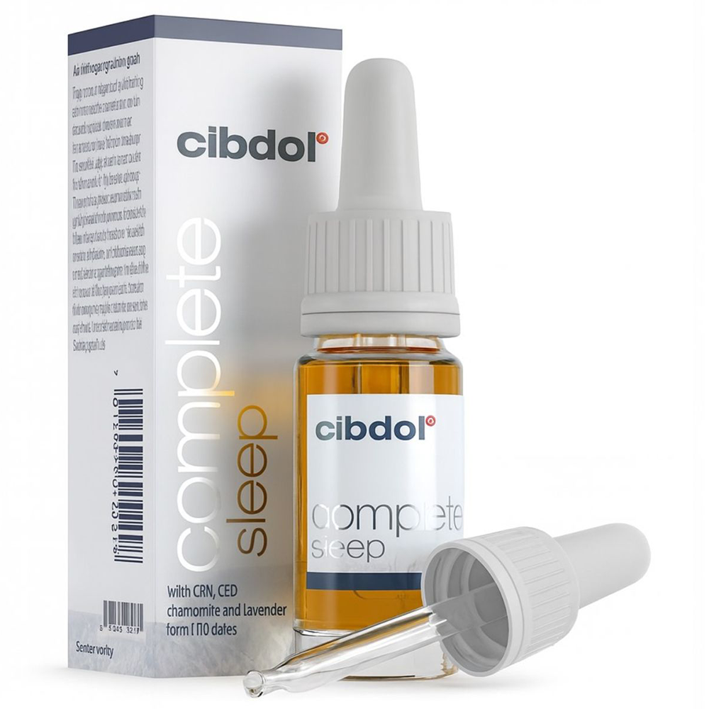 Cibdol Complete Sleep 5% CBN + 2,5% CBD Olaj (10ml)